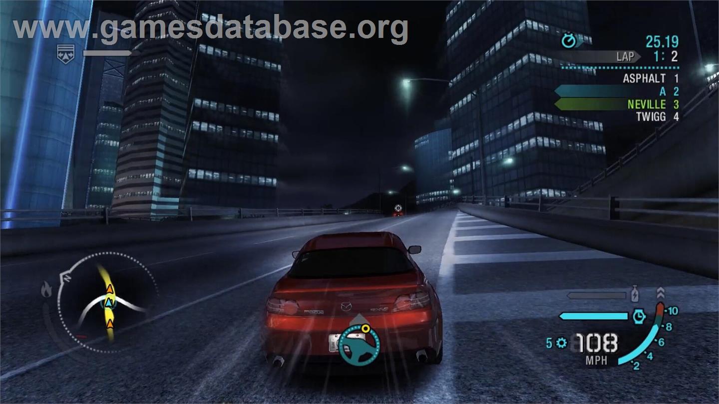 Need For Speed Carbon - Nintendo Wii - Artwork - In Game