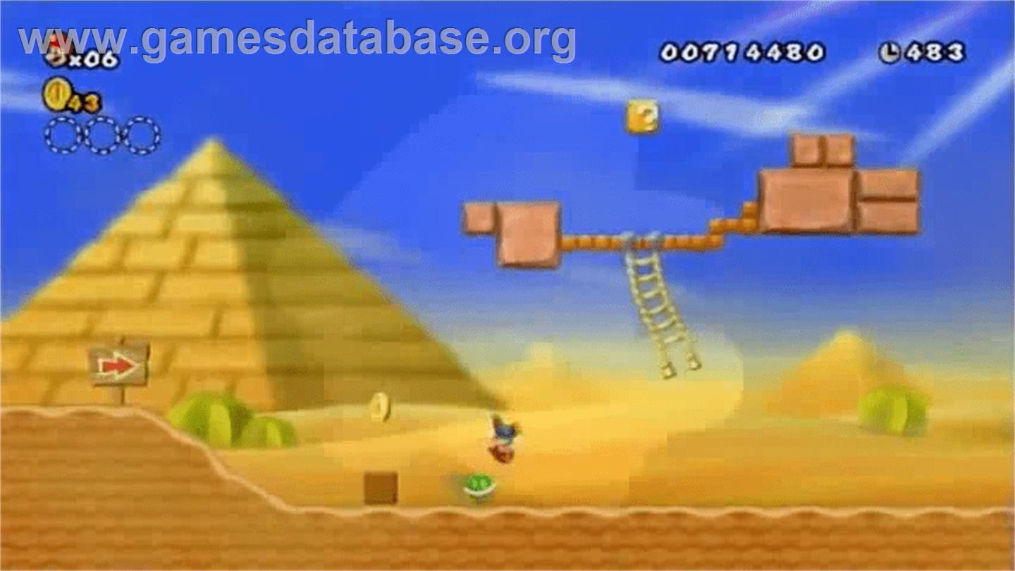 New Super Mario Bros. - Nintendo Wii - Artwork - In Game