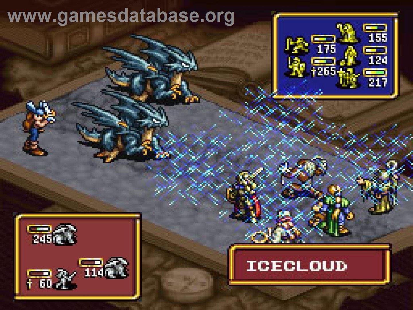 Ogre Battle - The March Of The Black Queen (SNES) - Nintendo Wii - Artwork - In Game