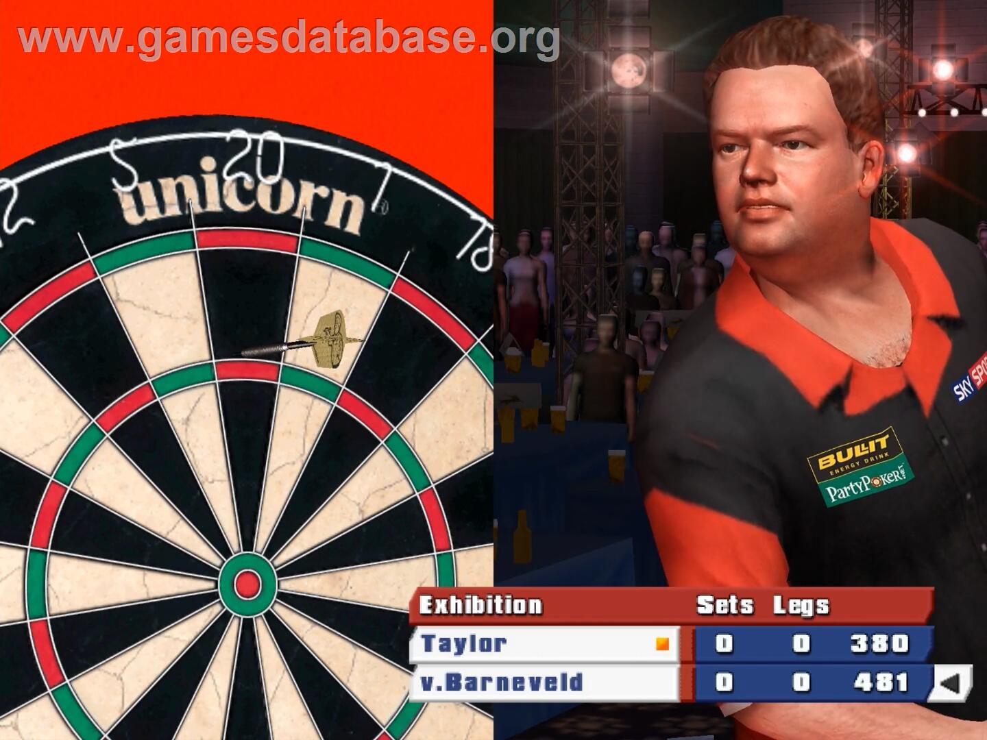 Pdc World Championship Darts 2009 - Nintendo Wii - Artwork - In Game