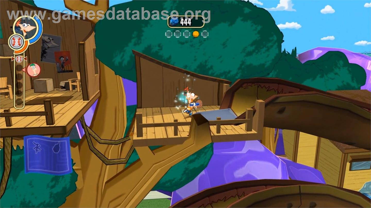 Phinéas Et Ferb - Voyage Dans La Deuxième Dimension - Nintendo Wii - Artwork - In Game