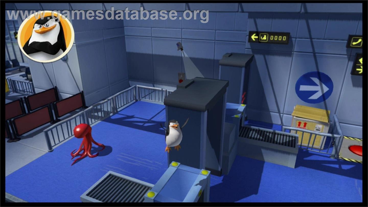 Pingouins De Madagascar - Le Docteur Blowhole Est De Retour, Les - Nintendo Wii - Artwork - In Game