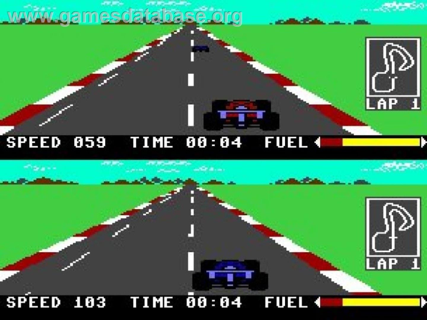 Pitstop 2 (C64) - Nintendo Wii - Artwork - In Game