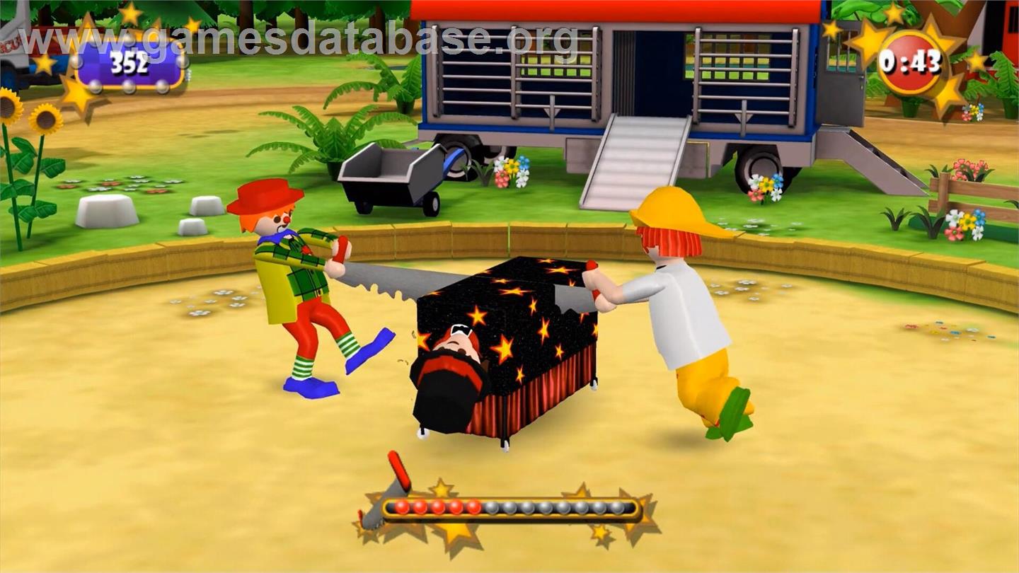 Playmobil Circus - Tous En Piste - Nintendo Wii - Artwork - In Game