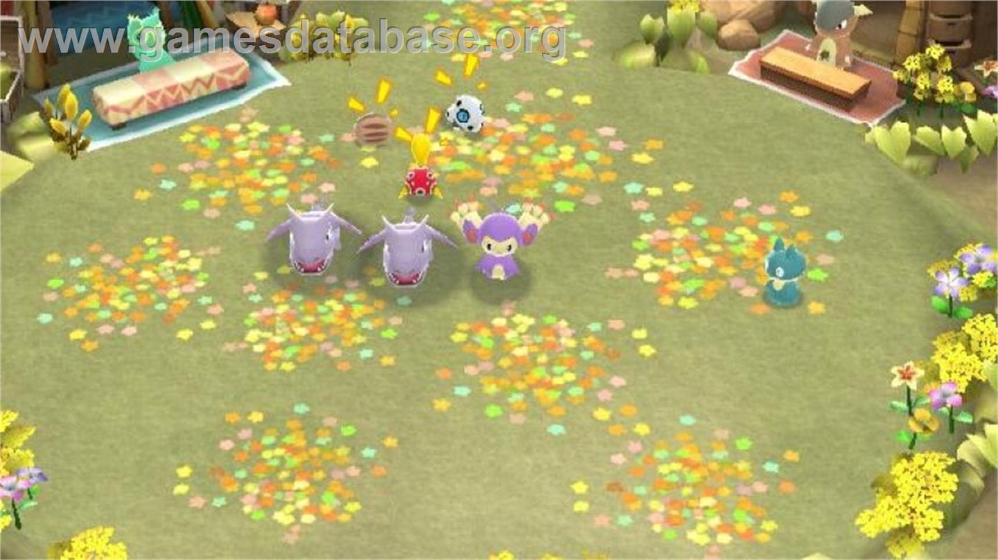 Pokemon Fushigi no Dungeon - Mezase Hikari no Boukendan - Nintendo Wii - Artwork - In Game