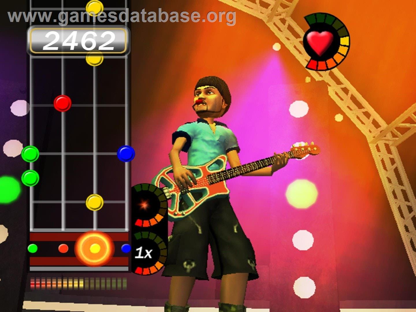 Popstar Guitar - Nintendo Wii - Artwork - In Game