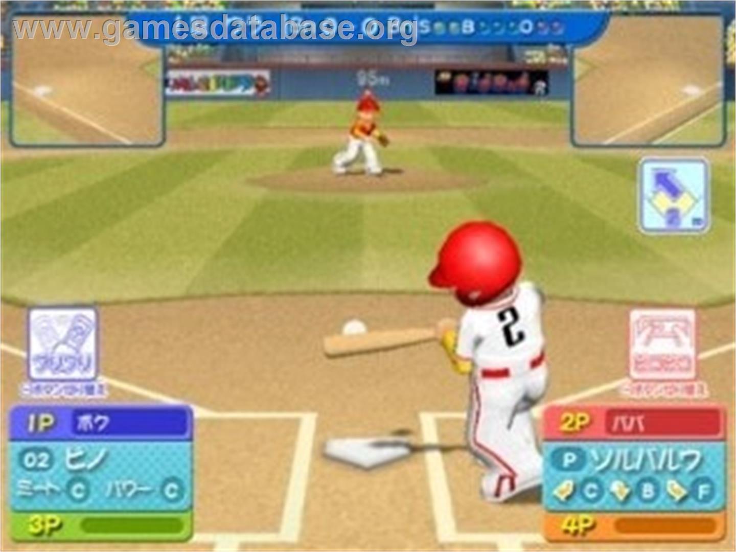 Pro Yakyuu Family Stadium - Nintendo Wii - Artwork - In Game