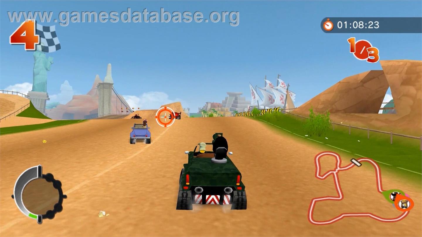 Racers' Islands - Crazy Racers - Nintendo Wii - Artwork - In Game