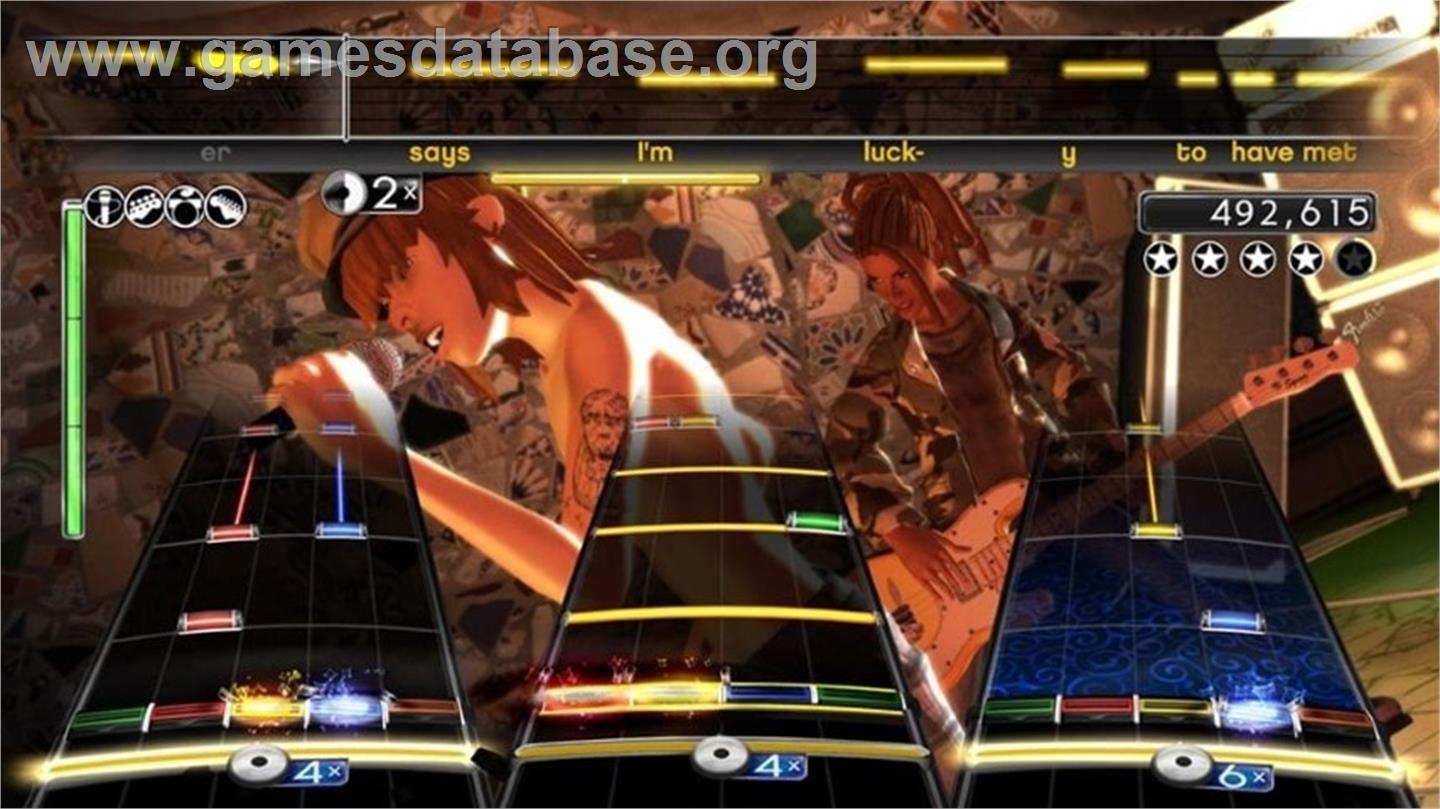 Rock Band 2 - Nintendo Wii - Artwork - In Game