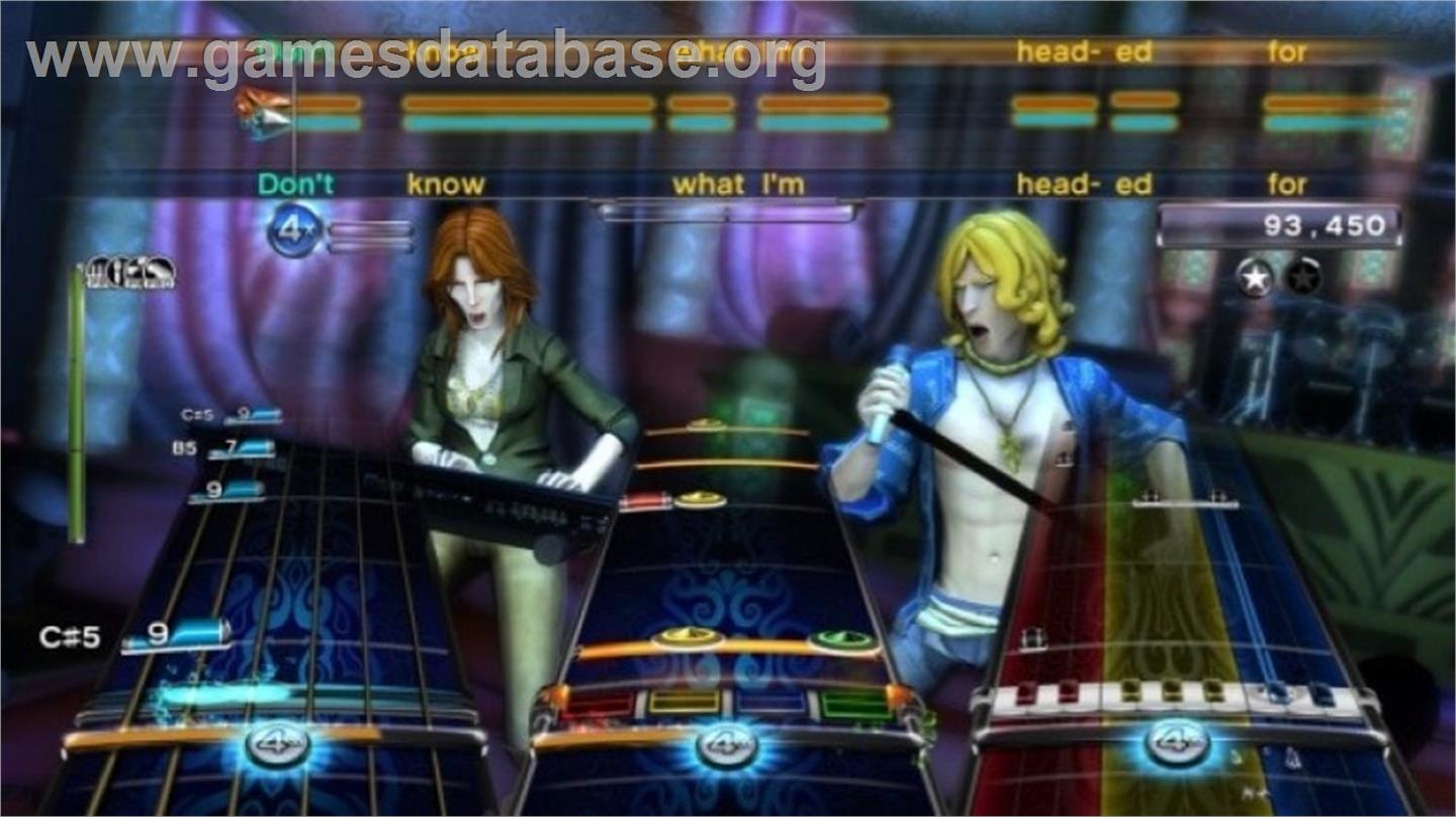 Rock Band 3 - Nintendo Wii - Artwork - In Game