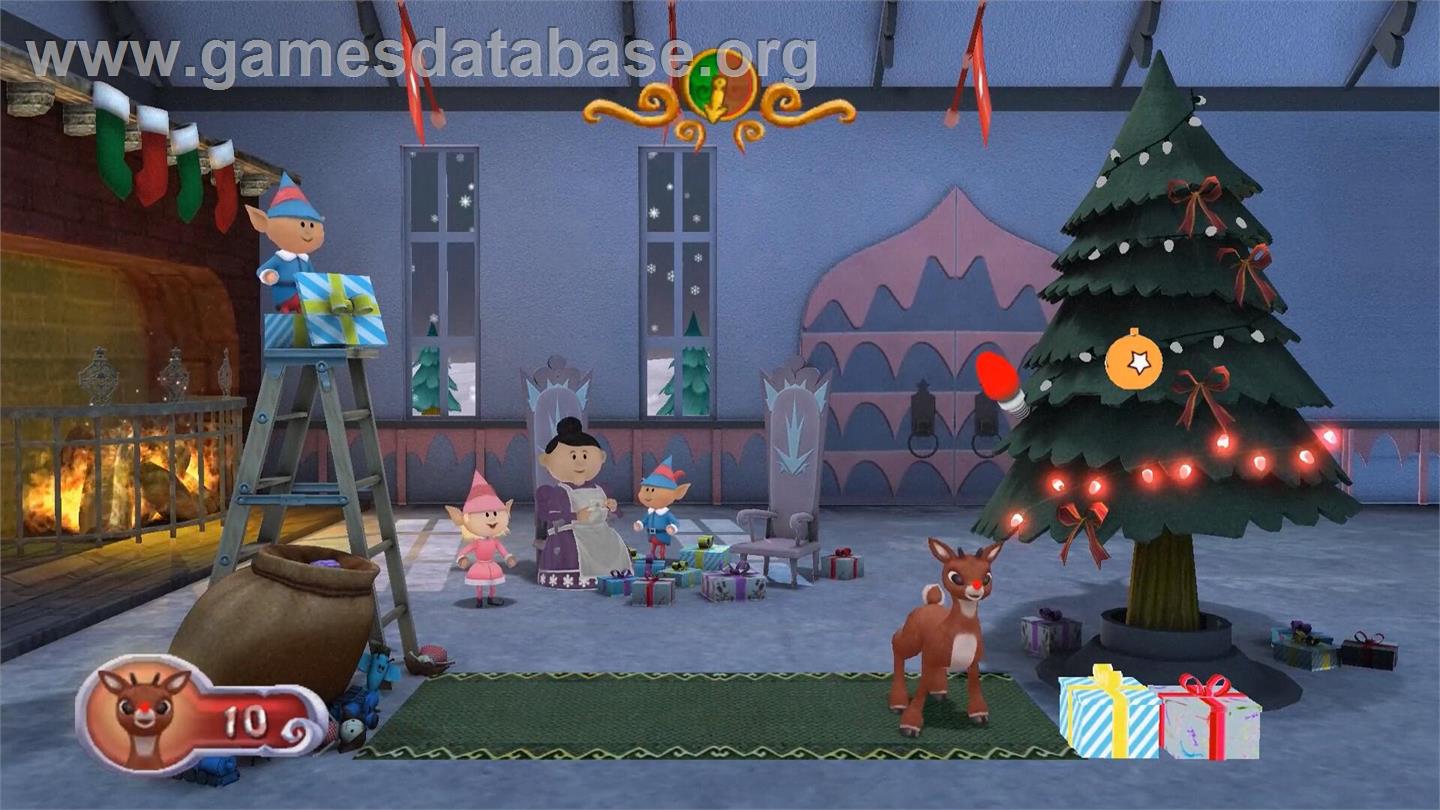 Rudolph the Red-Nosed Reindeer - Nintendo Wii - Artwork - In Game
