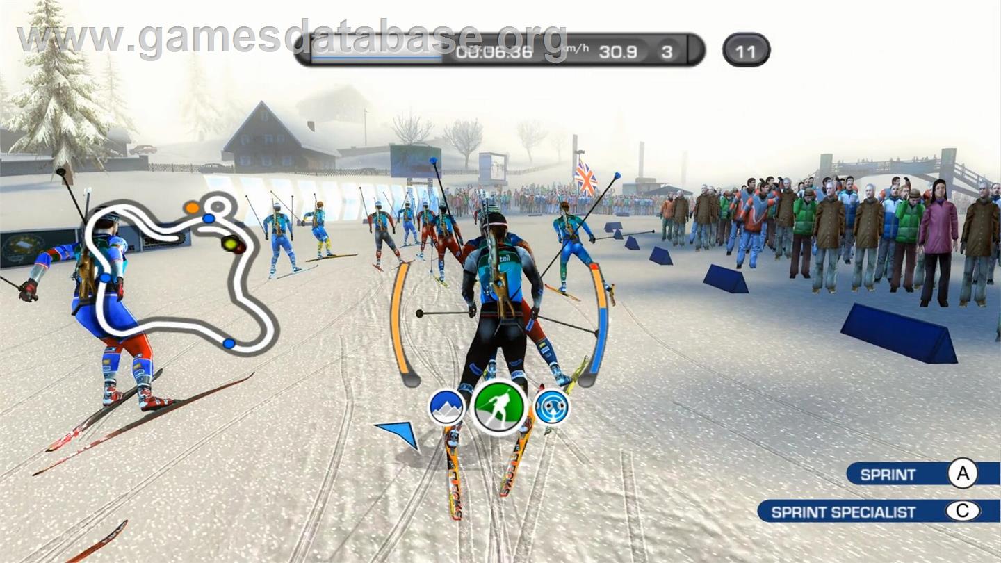 Ski And Shoot - Nintendo Wii - Artwork - In Game
