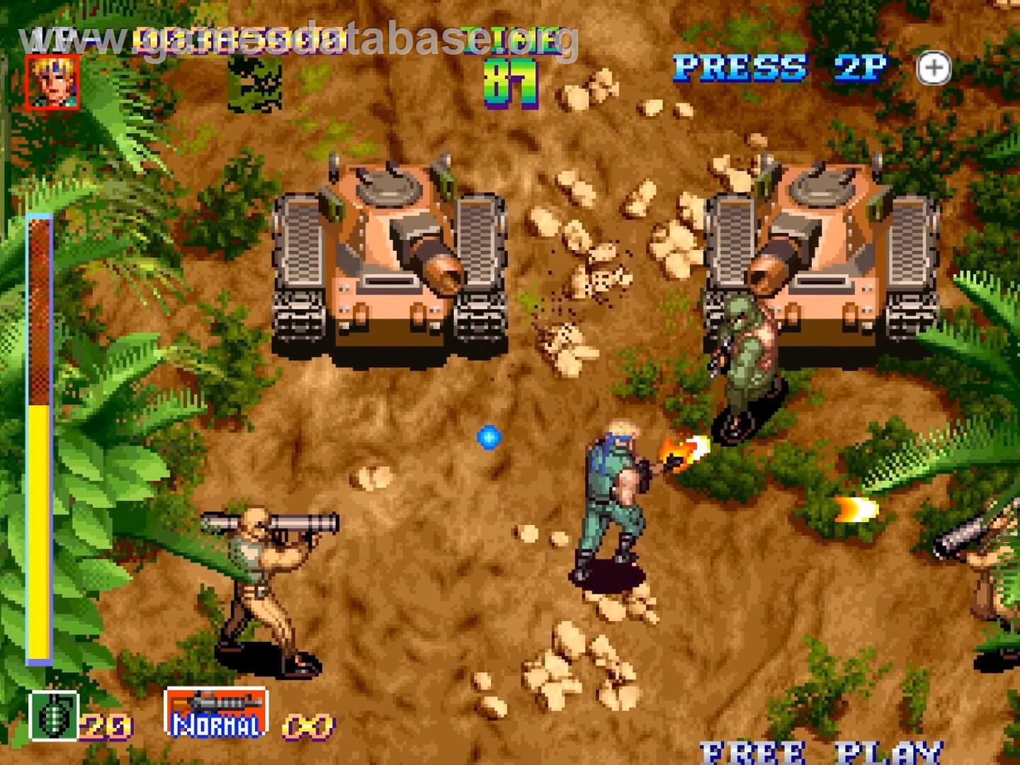 Snk Arcade Classics Volume 1 - Nintendo Wii - Artwork - In Game