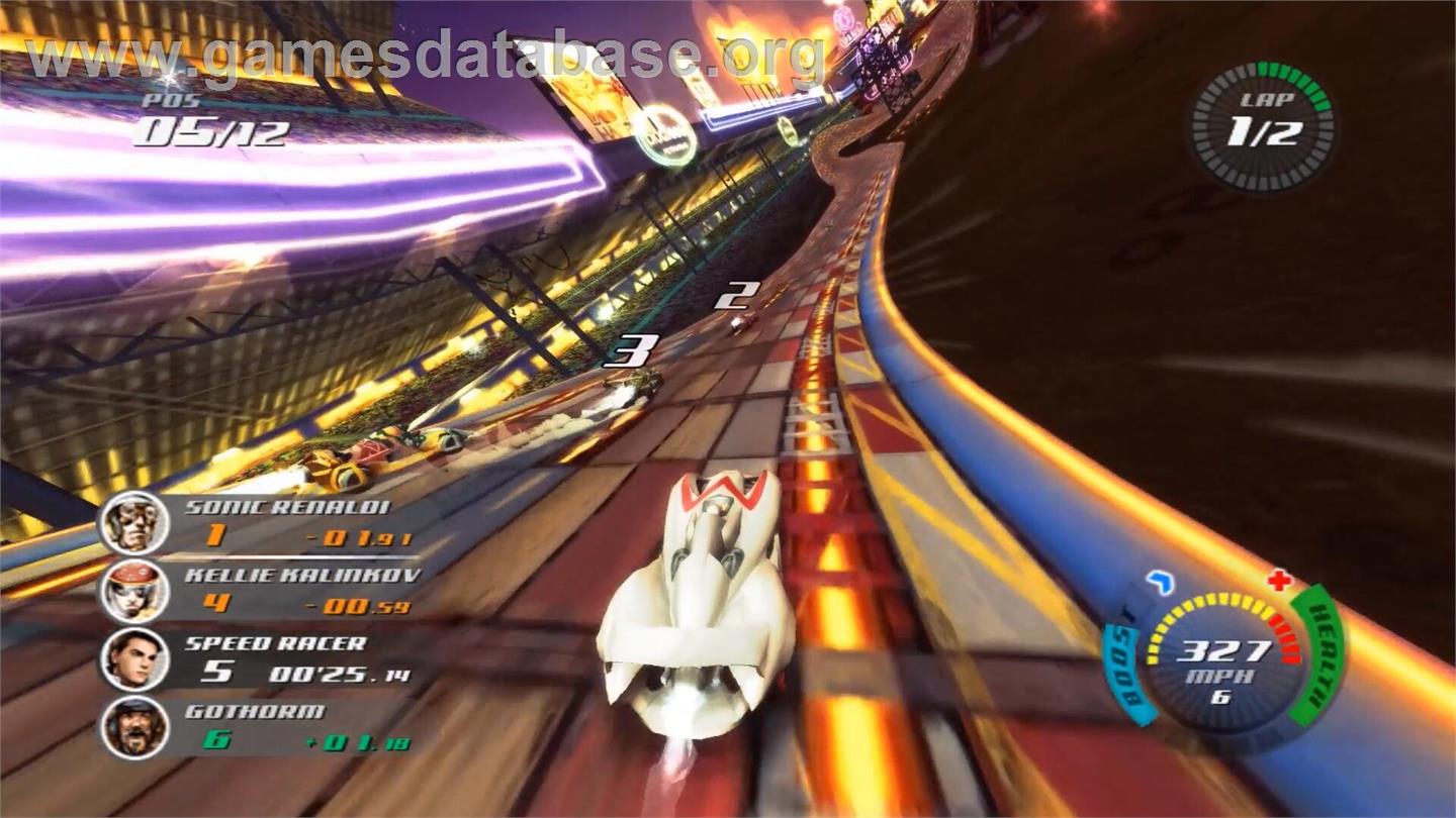 Speed Racer - Le Jeu Vidéo - Nintendo Wii - Artwork - In Game