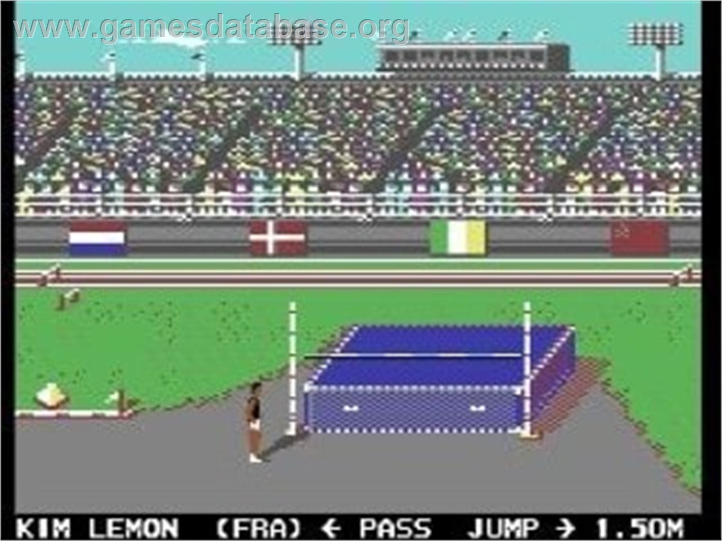 Summer Games 2 (C64) - Nintendo Wii - Artwork - In Game