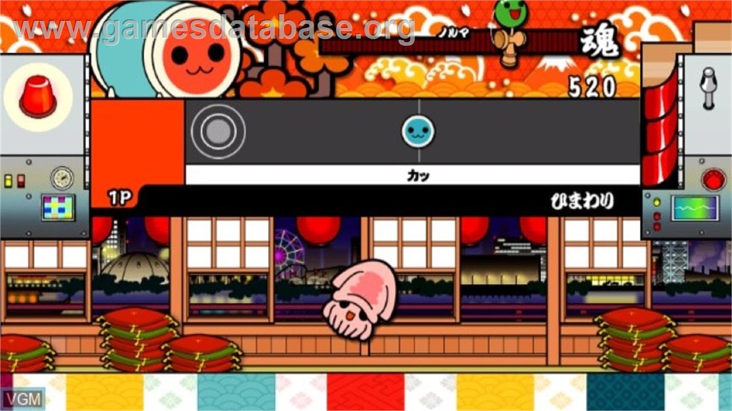 Taiko No Tatsujin Wii - Dodoon To 2-daime! - Nintendo Wii - Artwork - In Game