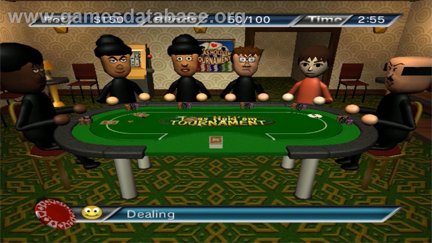 Texas Hold'em Tournament - Nintendo Wii - Artwork - In Game