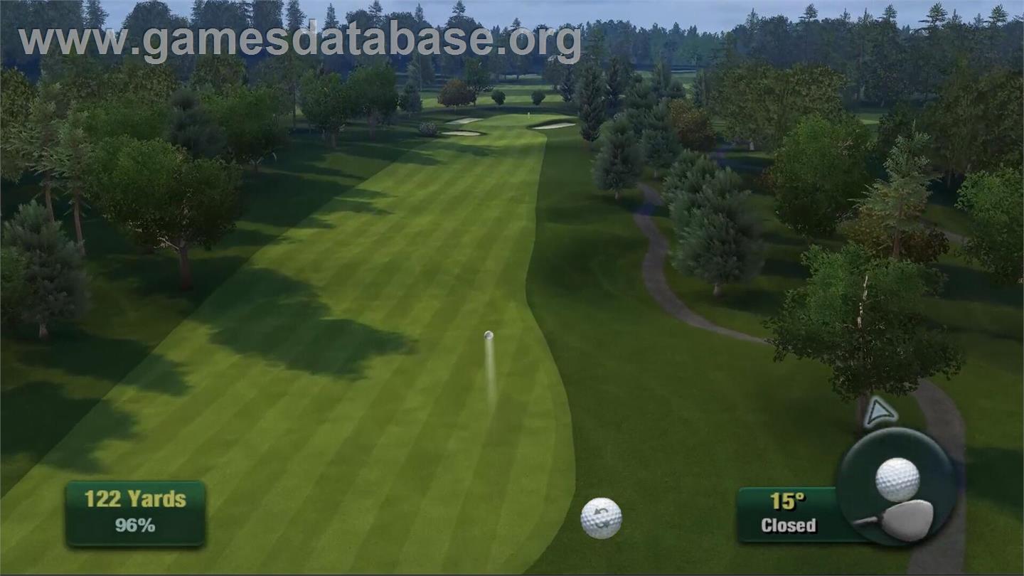 Tiger Woods Pga Tour 11 - Nintendo Wii - Artwork - In Game