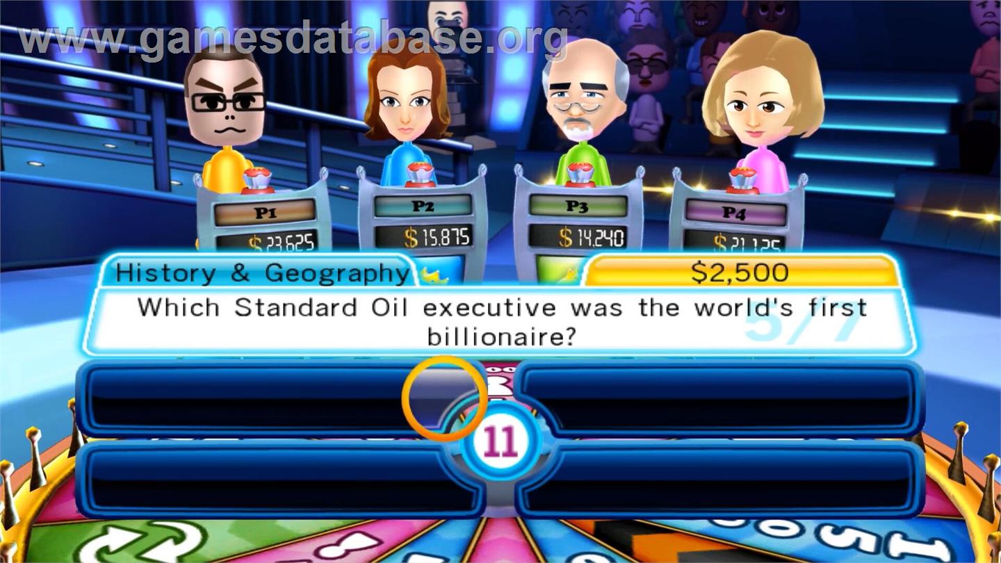 Tv Show King Party - Nintendo Wii - Artwork - In Game