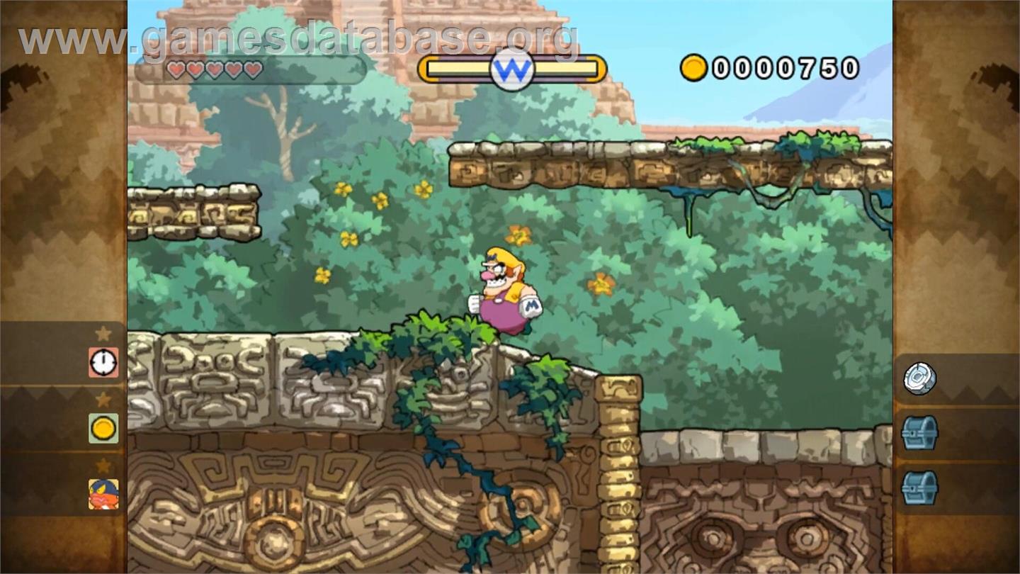 Wario Land - The Shake Dimension - Nintendo Wii - Artwork - In Game