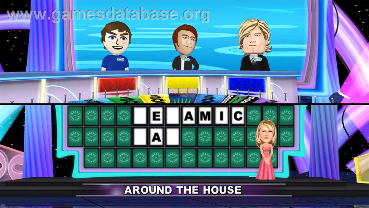 Wheel Of Fortune - Nintendo Wii - Artwork - In Game