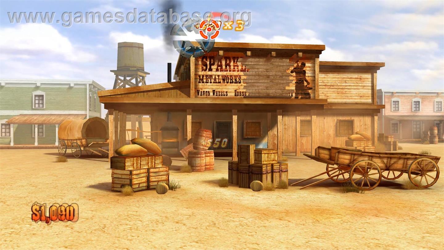 Wild West Guns - Nintendo Wii - Artwork - In Game