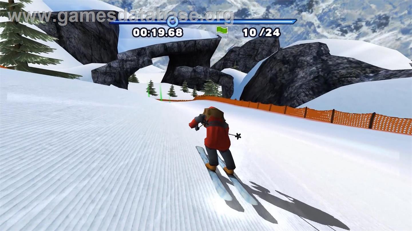 Winter Blast - 9 Snow And Ice Games - Nintendo Wii - Artwork - In Game