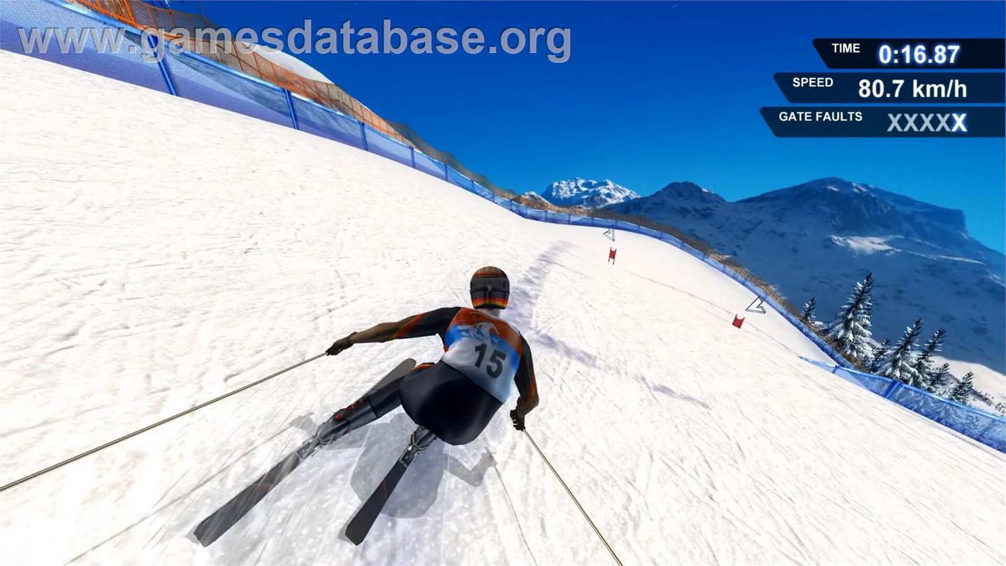 Winter Sports 2008 - The Ultimate Challenge - Nintendo Wii - Artwork - In Game