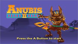 Title screen of Anubis 2 on the Nintendo Wii.