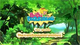 Title screen of Bibi Blocksberg - Das Grosse Hexenbesen-rennen! on the Nintendo Wii.