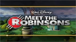 Title screen of Bienvenue Chez Les Robinson on the Nintendo Wii.