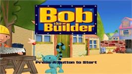 Title screen of Bob the Builder - Festival of Fun on the Nintendo Wii.