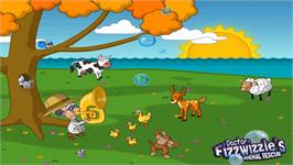Title screen of Doctor Fizzwizzle's Animal Rescue on the Nintendo Wii.
