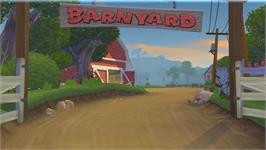 Title screen of Ferme En Folie, La on the Nintendo Wii.