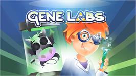 Title screen of Gene Labs on the Nintendo Wii.