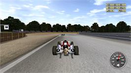 Title screen of Gp Classic Racing on the Nintendo Wii.