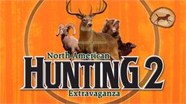 Title screen of North American Hunting Extravaganza 2 on the Nintendo Wii.