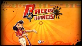 Title screen of Racers' Islands - Crazy Racers on the Nintendo Wii.