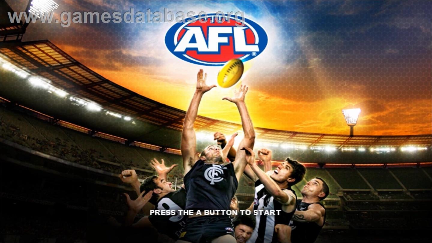 Afl - Nintendo Wii - Artwork - Title Screen