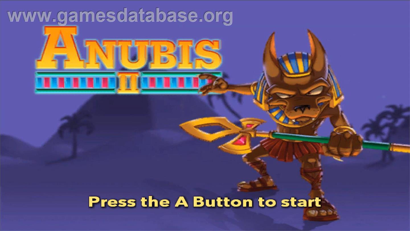Anubis 2 - Nintendo Wii - Artwork - Title Screen