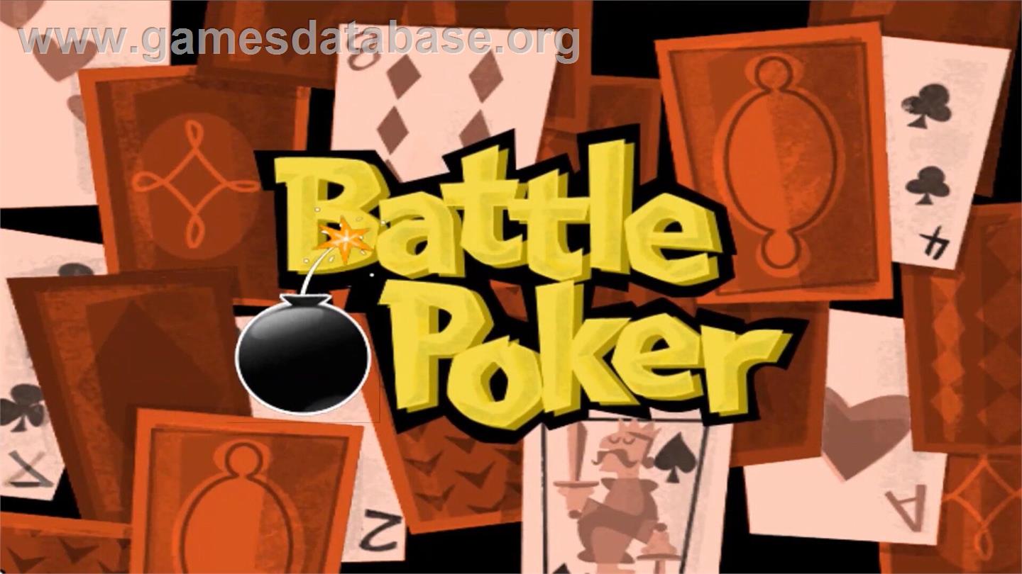 Battle Poker - Nintendo Wii - Artwork - Title Screen