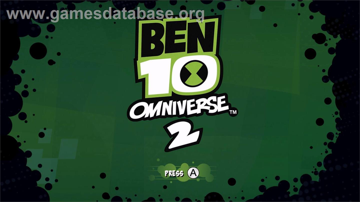 Ben 10 Omniverse 2 - Nintendo Wii - Artwork - Title Screen