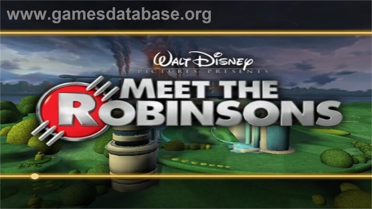 Bienvenue Chez Les Robinson - Nintendo Wii - Artwork - Title Screen