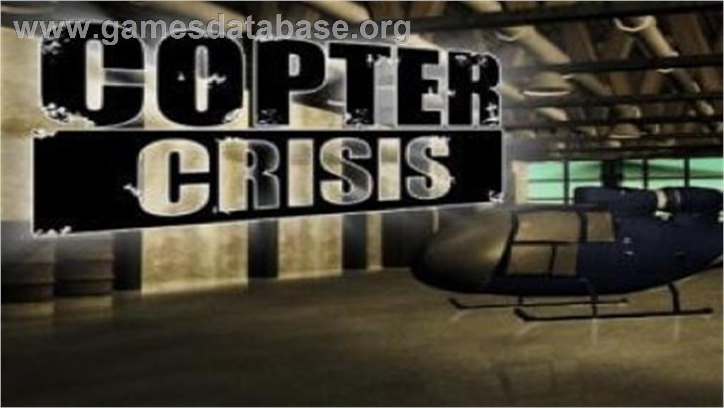 Copter Crisis - Nintendo Wii - Artwork - Title Screen