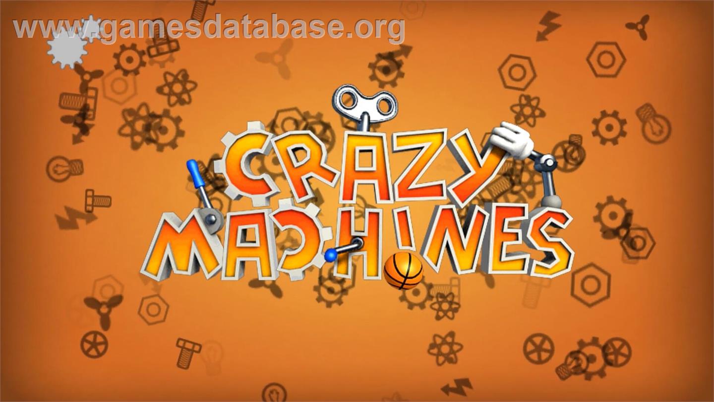 Crazy Machines - Nintendo Wii - Artwork - Title Screen