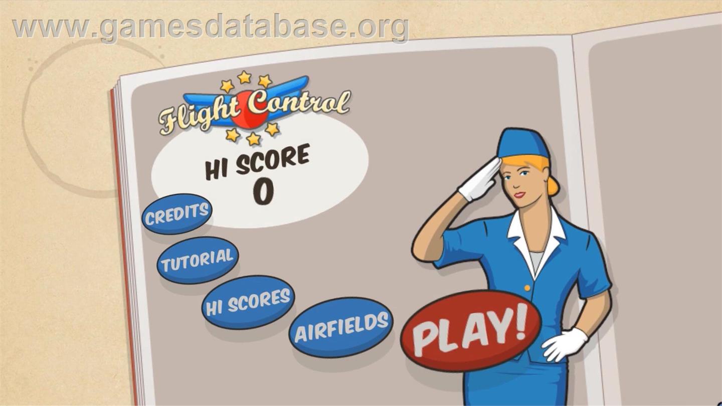 Flight Control - Nintendo Wii - Artwork - Title Screen