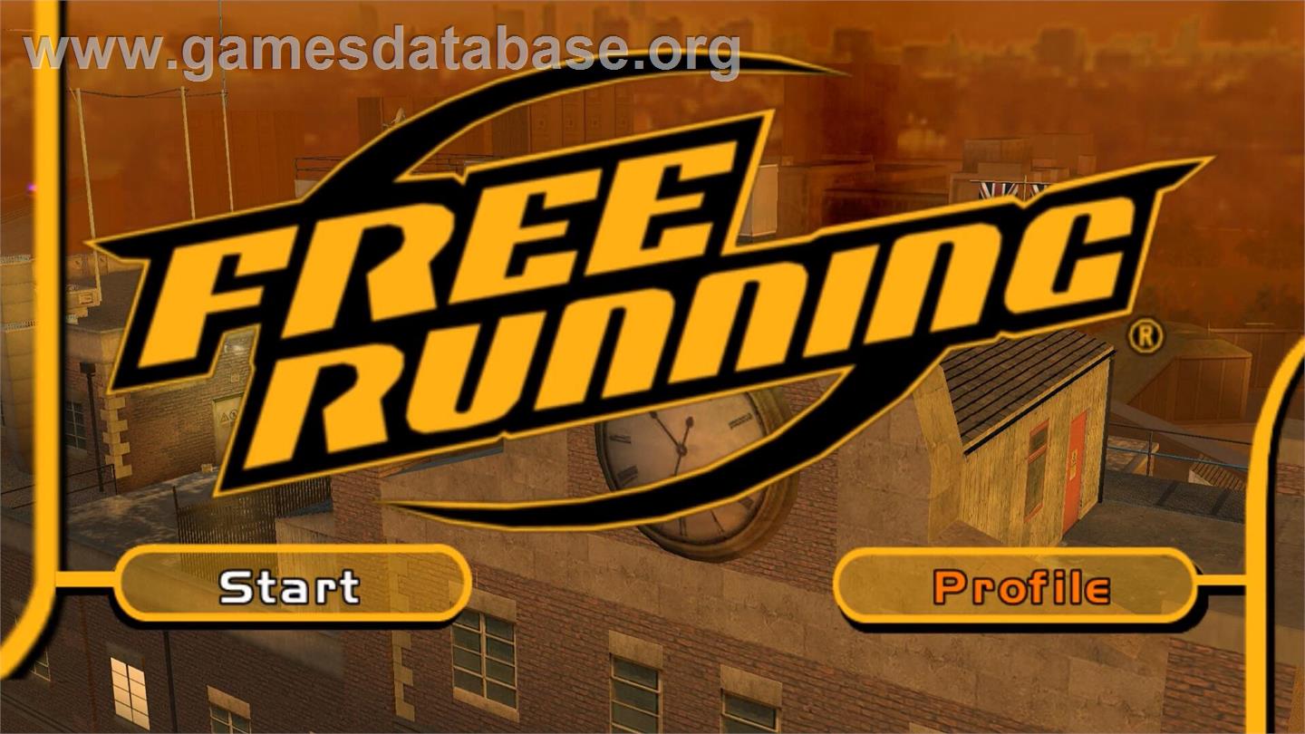 Free Running - Nintendo Wii - Artwork - Title Screen