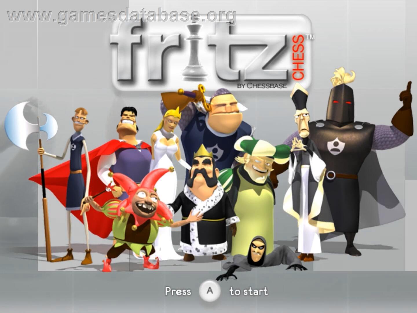 Fritz By Chessbase - Nintendo Wii - Artwork - Title Screen