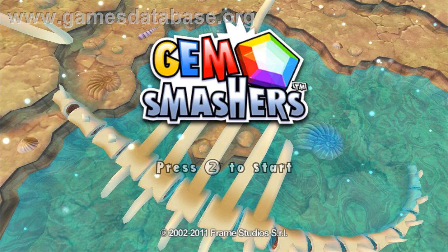 Gem Smashers - Nintendo Wii - Artwork - Title Screen