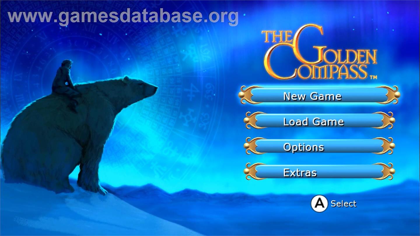 Golden Compass, The - Nintendo Wii - Artwork - Title Screen